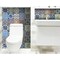 Homeroots 4 x 4 in. Randy Multi Blue Mosaic Peel & Stick Tiles 400355 - alternate 4